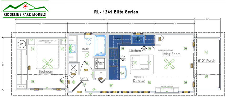 Ridgeline Park Models - Elite Series RL-1241